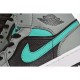 Air Jordan 1 Mid 'Grey Aqua'