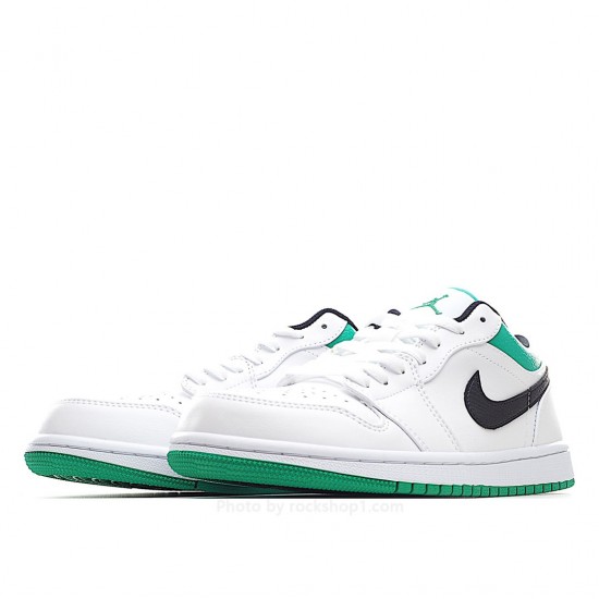 Air Jordan 1 Low 'White Lucky Green'