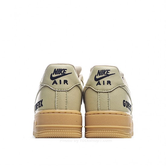 Nike Air Force 1 GORE-TEX Black Brown Beige Low Top