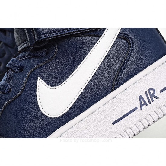 Nike Air Force 1 Dark Blue and White