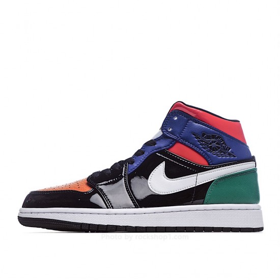 Wmns Air Jordan 1 Mid SE 'Multi Patent'