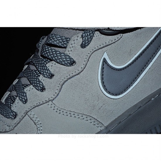 Nike Air Force1 Low 07 3m Reflective Light Blue Grey