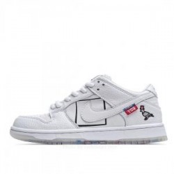 Nike Dunk SB Low White Pigeon Low Top Sneakers