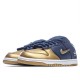 Nike Supreme X Dunk SB Low Blue Gold