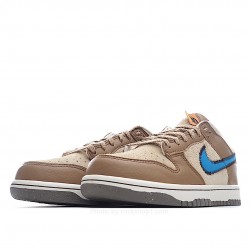 Nikex Nike SB Dunk LowDark Driftwood Me Sneakers Brown Blue