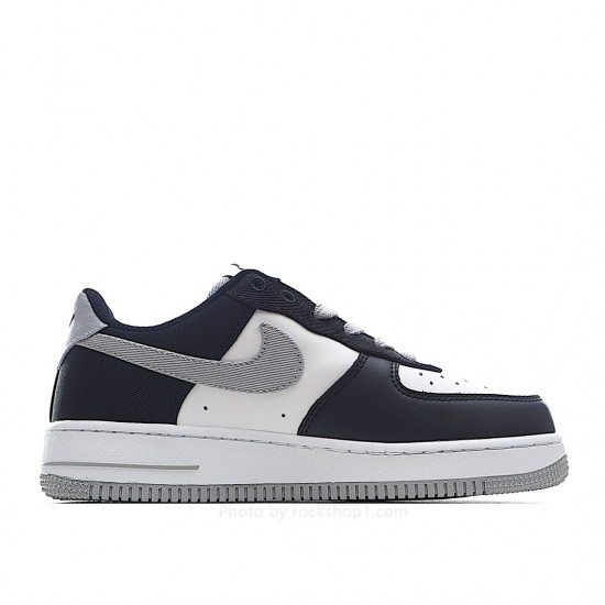 Nike Air Force 1 LV8 EMB White Grey Black