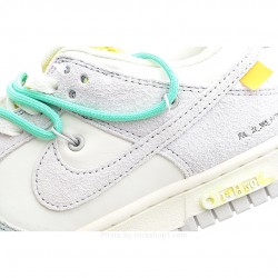 Nike SB Dunk OFF-WHITE Gray Green