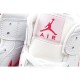 Wmns Air Jordan 1 Mid 'White University Red'