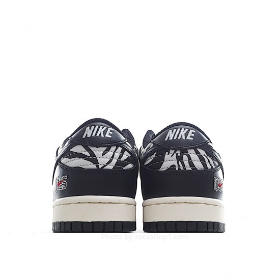 Nike Quartersnacks X Dunk SB Low“Zebra 黑 