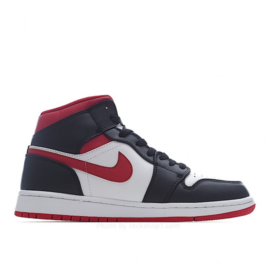 Air Jordan 1 Mid 'Black Gym Red'