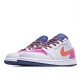 Air Jordan 1 Low GS 'Fire Pink Hyper Crimson'