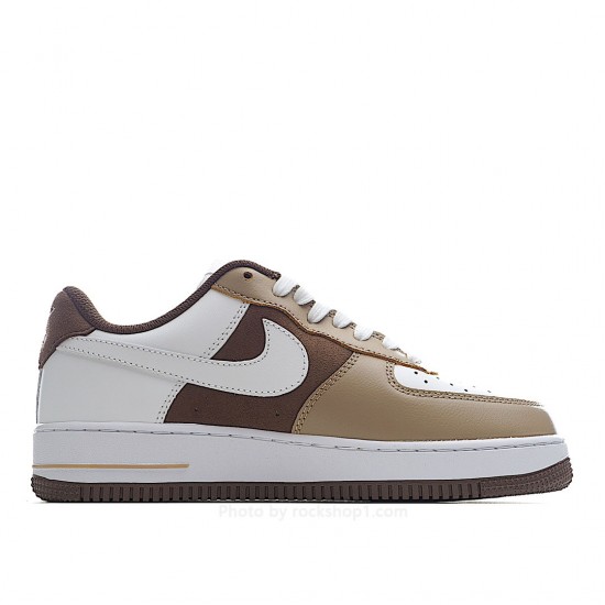 Nike Air Force 1 cappuccino low-top sneakers