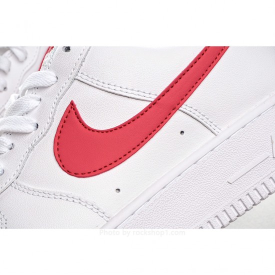 Nike Air Force 1 Low Low Top White Red