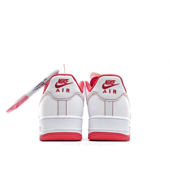 Nike Air Force 1 07 White Red Low Top 3M Reflective