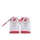 Nike Air Force 1 07 White Red Low Top 3M Reflective