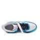 Nike Air Force 1 Low'07 White and Blue Low Top Sneakers