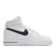 Nike Air Force 1 High '07 White and Black High Top