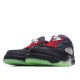 Clot Air Jordan Retro 5 Black Red Green Basketball Shoes