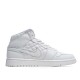 Wmns Air Jordan 1 Mid SE 'White Quilted'