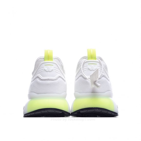 Adidas ZX 2K Boost 'White Solar Yellow'