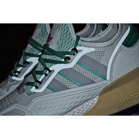 Adidas ZX 2K Boost 'Grey Hi-Res Green'