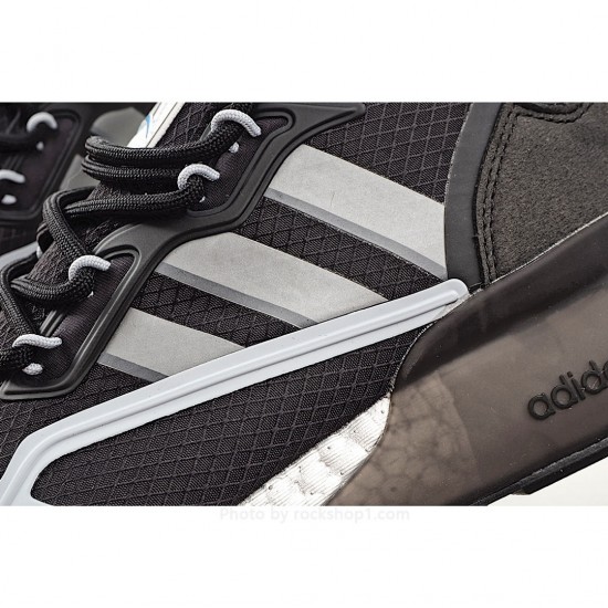 Adidas ZX 2K Boost 'Black Halo Silver'