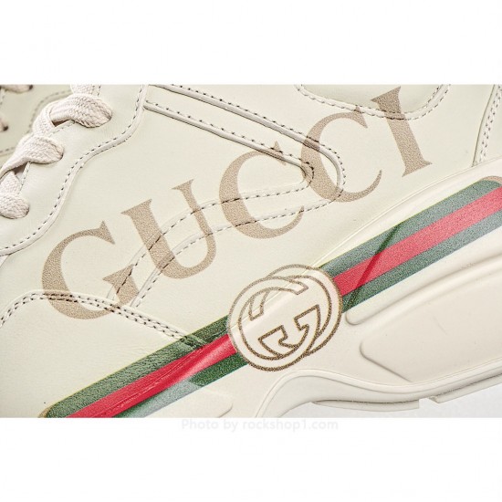 Gucci Rhyton Vintage Trainer Sneaker Dad Running Shoes,