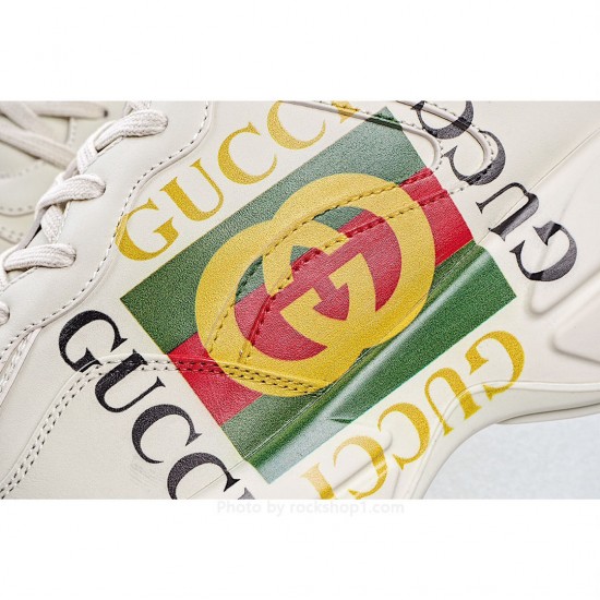 Gucci Rhyton Vintage Trainer Sneaker Dad Running Shoes,