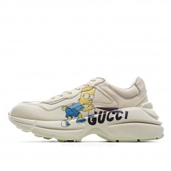 Gucci Rhyton Vintage Trainer Sneaker Dad Running Shoes,