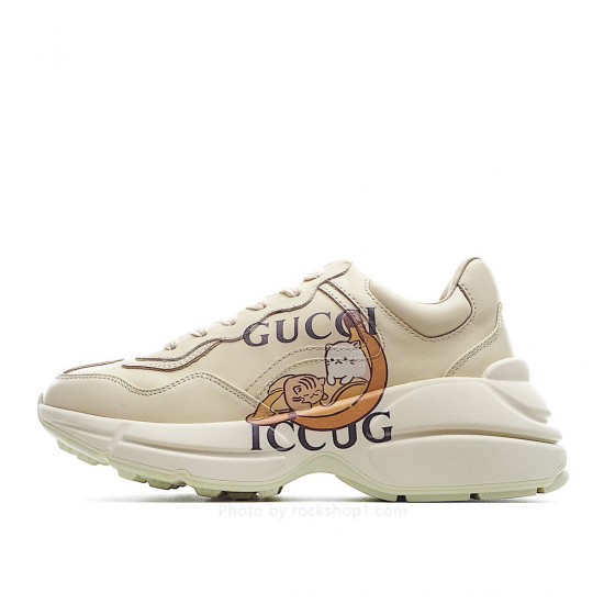 Gucci Rhyton Vintage Trainer Sneaker Dad Running Shoes,