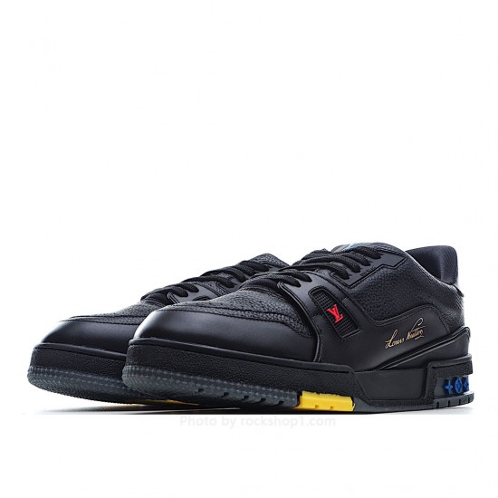 Virgil Abloh Louis Vuitton Trainer Sneaker Low Casual Basketball Shoe