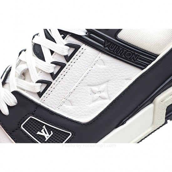 Virgil Abloh Louis Vuitton Trainer Sneaker Low Casual Basketball Shoe