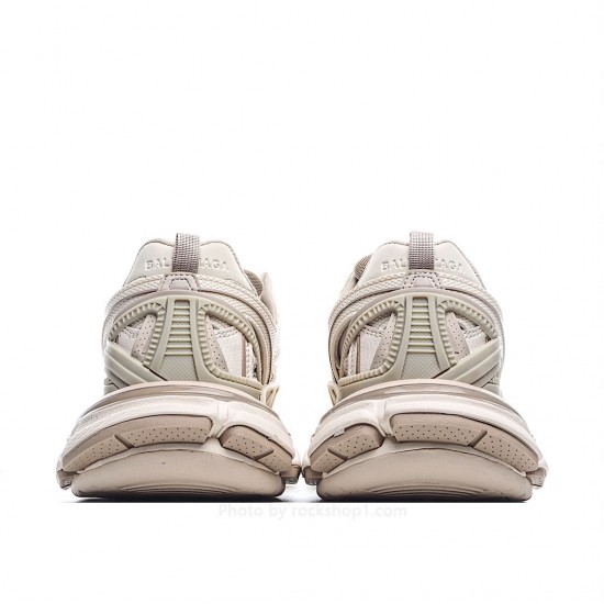 Balenciaga Sneaker Tess s.Gomma MAILLE WHITE/ORANGE