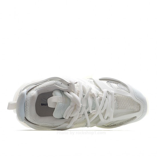  Balenciaga Sneaker Tess s.Gomma MAILLE WHITE/ORANGE 