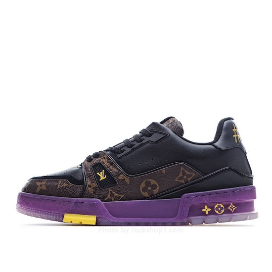 Virgil Abloh Louis Vuitton Trainer Sneaker Low Casual Basketball Shoe