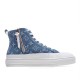 Louis Vuitton Stellar Sneaker Boot casual white board shoes pink/blue