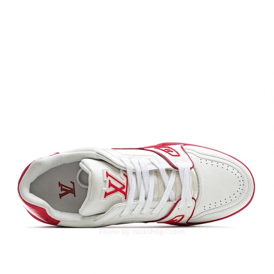 Virgil Abloh Louis Vuitton Trainer Sneaker Low Casual Basketball Shoe