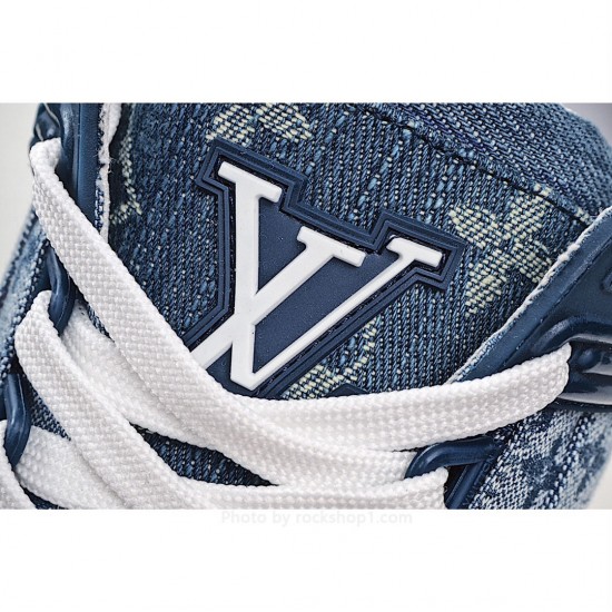 Virgil Abloh Louis Vuitton Trainer Sneaker Low Casual Basketball Shoe