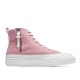 Louis Vuitton Stellar Sneaker Boot casual white board shoes pink/blue