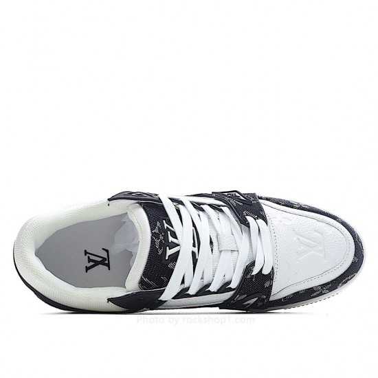 Virgil Abloh Louis Vuitton Trainer Sneaker Low Casual Basketball Shoe